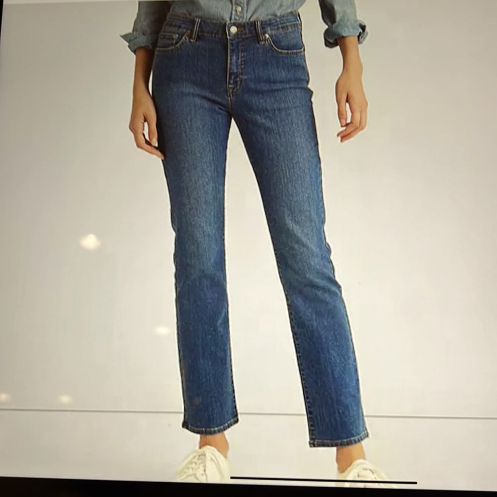 Lauren Ralph Lauren 👖 Modern Straight Curvy Jeans